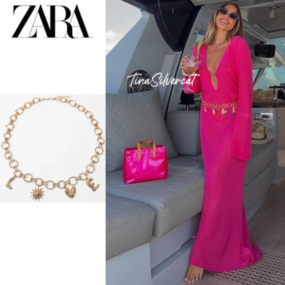 BLOGGER\'S FAVE! Zara Love Belt NWT main image 14